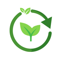 green recycle symbol