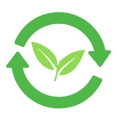 green recycle symbol