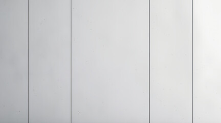 clean white vertical panels - minimalist wall design