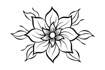 Floral Fantasy Seamless Botanical Background