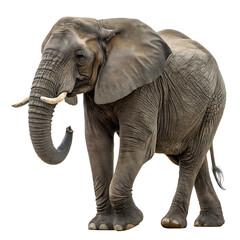 Obraz premium elephant isolated on transparent background