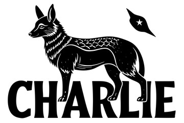 Cute Forest Animal Vector Line Art – Cartoon Clipart, Logo Icon, Funny Animal Illustration on White Background