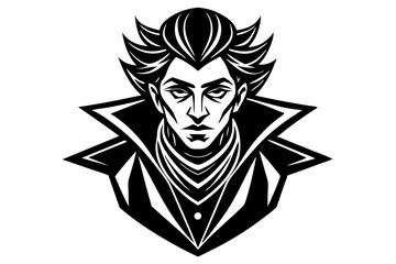 Cute Forest Animal Vector Line Art – Cartoon Clipart, Logo Icon, Funny Animal Illustration on White Background