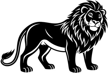 Cute Forest Animal Vector Line Art – Cartoon Clipart, Logo Icon, Funny Animal Illustration on White Background