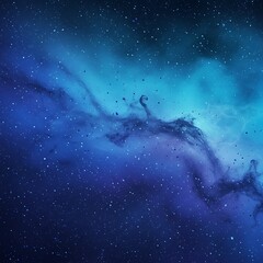 Fototapeta premium Celestial Swirl: Midnight Blues AI Generated