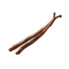 Intricate twisted wooden sculpture a unique handmade craft showcasing the and skill of the creator