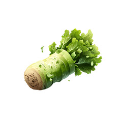 Freshly sliced celery a vibrant green crisp and nutritious vegetable with a delightful crunch and versatile flavor