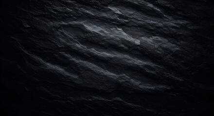 Fototapeta premium Dramatic Dark Stone Texture High Resolution Black Slate Background