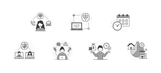 Remote Work Mental Health and Wellness. Emotional balance, digital fatigue, work-life harmony, and personal wellbeing in virtual work culture.