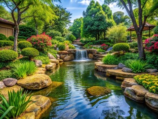 Fort Worth Water Garden, Texas Landscapes, Scenic Beauty