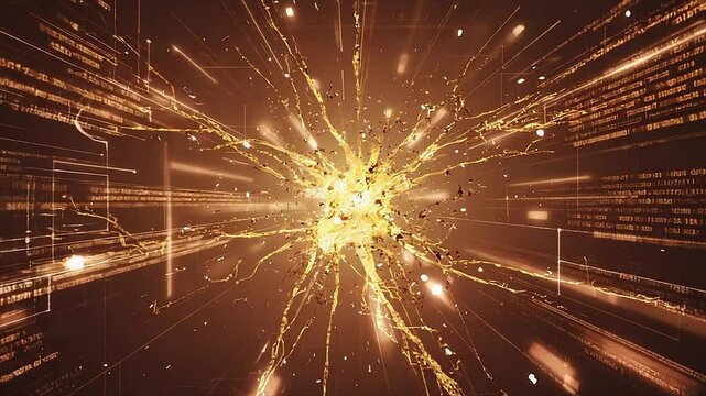 The brain&rsquo;s neural patterns are extracted and transformed into glowing data code that uploads into the cloud or a virtual environment