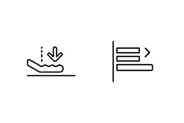 Download And Align Outline Icon For User Interface And Design Related Project
