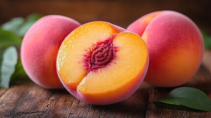 Peach fuzz covers the skin of a fruit that tastes like dreams