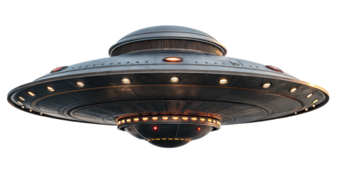 UFO png silver spaceship png floating object png high tech ufo png advanced ship png sci-fi object png alien tech png transparent background image