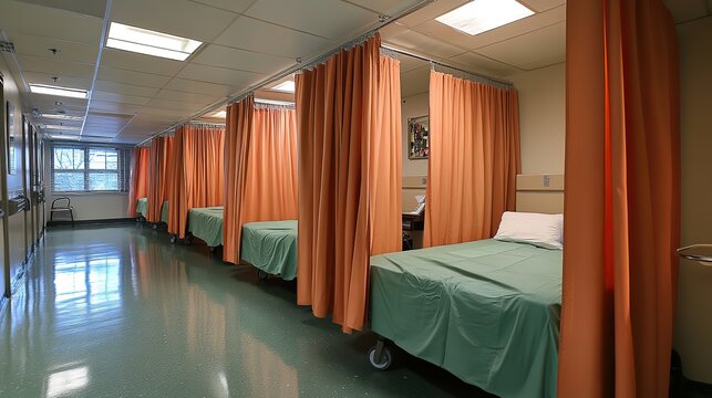 privacy curtains these retractable curtains provide a simple solution for shared rooms offering residents privacy during care activities or personal times