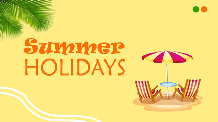summer holiday background