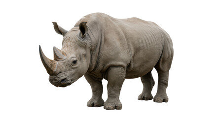 Isolated Rhino © Nicolas