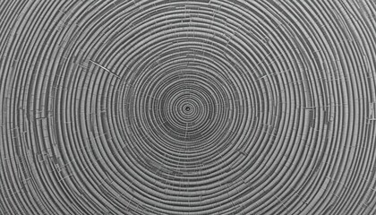 Obraz premium Circular pattern design abstract art digital creation monochrome close-up visual symmetry for enhanced aesthetics