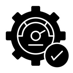 Performance Optimization  Icon Element For Design	