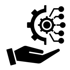 Business Transformation  Icon Element For Design	