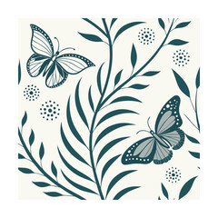 Organic Shapes Abstract Pattern, Golden banana leaf line arts, Hand drawn outline design for fabric, print, cover, banner and invitation, Vector illustration