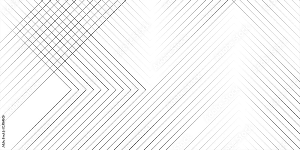 Poster vector gradient gray line abstract pattern transparent monochrome striped texture, minimal backgroun