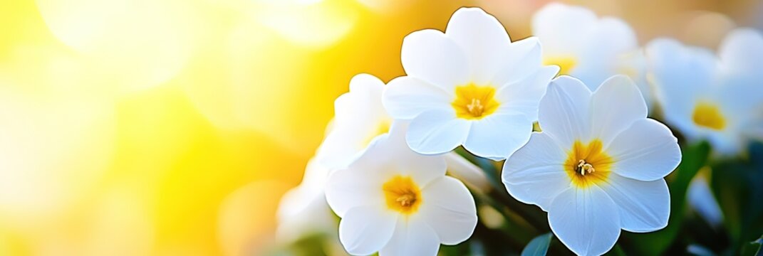 beautiful polyanthus flower 