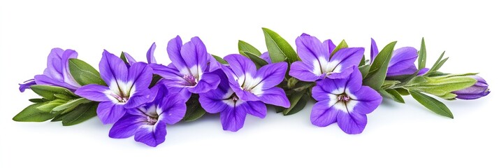 beautiful scaevola flower -