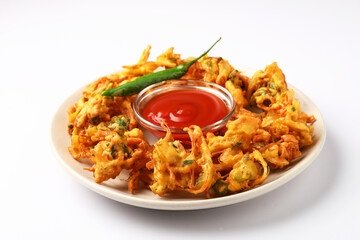 Onion Bhajis or Onion Pakora