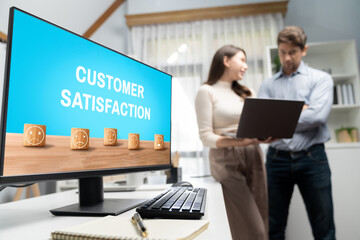 Customer satisfaction and evaluation analysis on brisk software computer for marketing strategy...