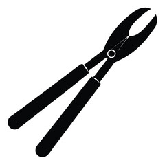 Tongs Vector – Kitchen Utensil Illustration for Cooking, BBQ & Food Design Projects