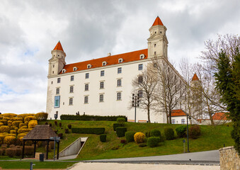 Naklejka premium Bratislava Castle. Slovakia