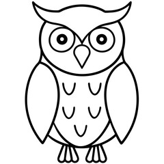 Mystic Owl Vector Art