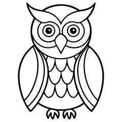 Mystic Owl Vector Art