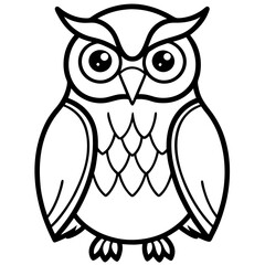 Mystic Owl Vector Art