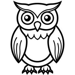 Mystic Owl Vector Art