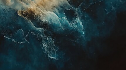 Obraz premium Teal Abyss