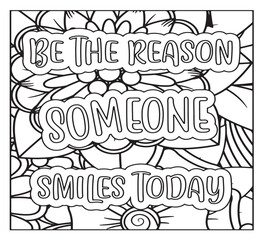 Motivational Quotes Coloring Pages For KDP
