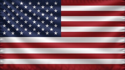 Realistic United States Flag Waving &ndash; 3D Rendered Texture, us flag