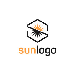initial s sun logo