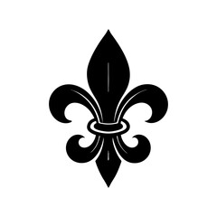 Fleur De Lis Silhouette vector illustration © Love