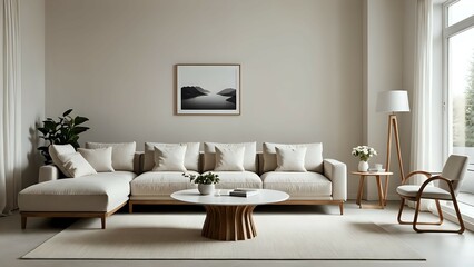 Naklejka premium Modern Serenity