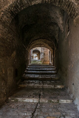 Obraz premium Frosolone, Molise, Italy. Glimpses of the historic center