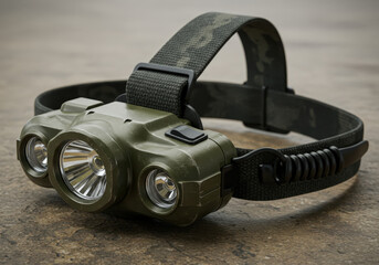 Headlamp designed for outdoor activities in various environments and conditions