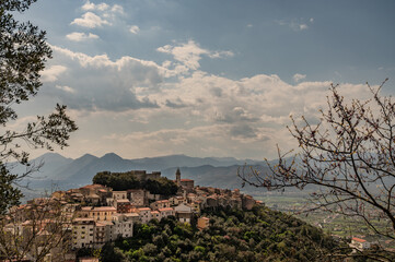 Monteroduni, Molise. Spectacular spring views