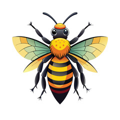 AI Flying Bee: Revolutionizing Pollination with Smart Drone Technology.,. flying bee robot, artificial intelligence bee, robotic pollination bee, smart drone bee, AI bee technology, bee-shaped drone