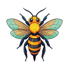 AI Flying Bee: Revolutionizing Pollination with Smart Drone Technology.,. flying bee robot, artificial intelligence bee, robotic pollination bee, smart drone bee, AI bee technology, bee-shaped drone