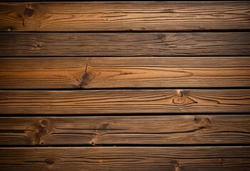 Obraz premium A close up of a wooden wall with knots.