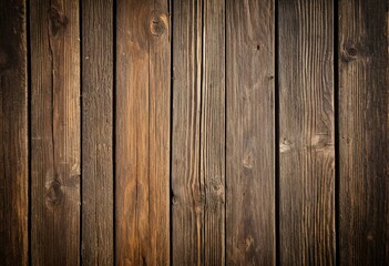 Obraz premium A close up of a wooden wall with a dark background.