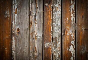 Obraz premium A close up of a door handle on a wooden door.